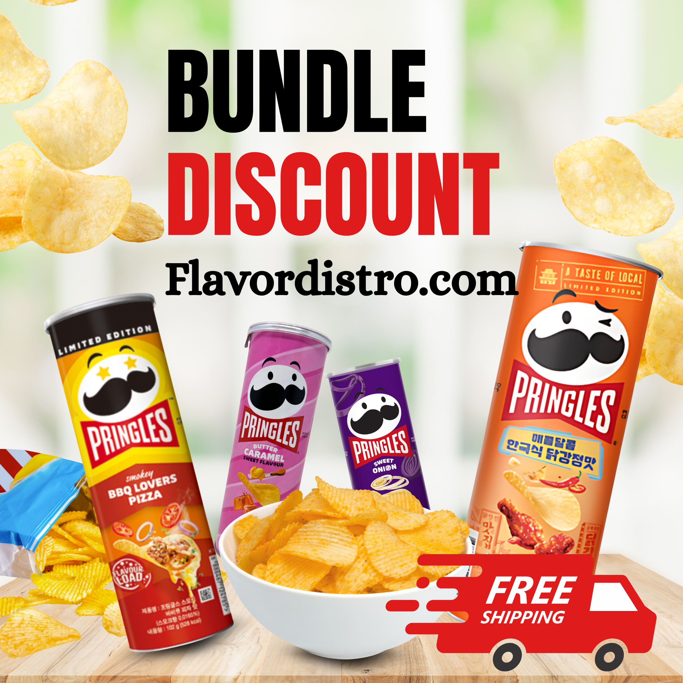 Pringles Bulk Deal - KOREA (48 COUNT)