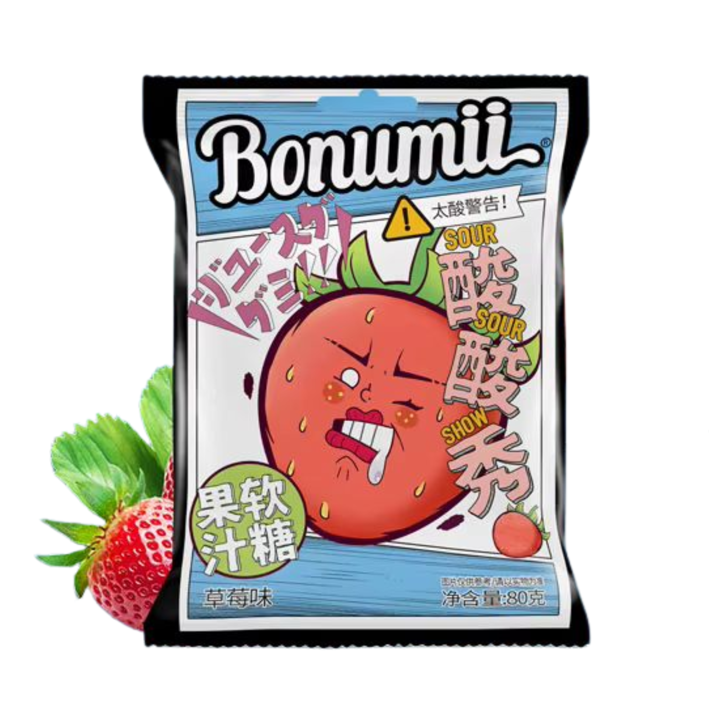Bonumii Sour Show Strawberry - TAIWAN (10 COUNT)