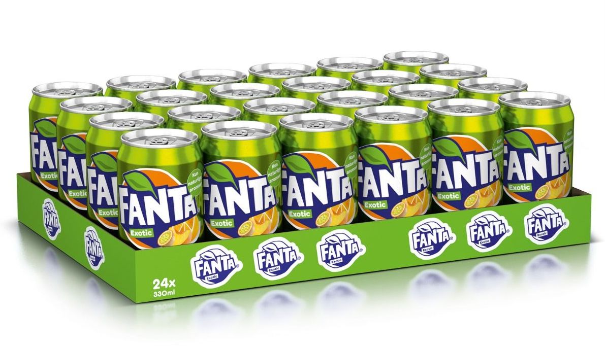 Fanta Tropical Exotic Can - SERBIA (24 COUNT)