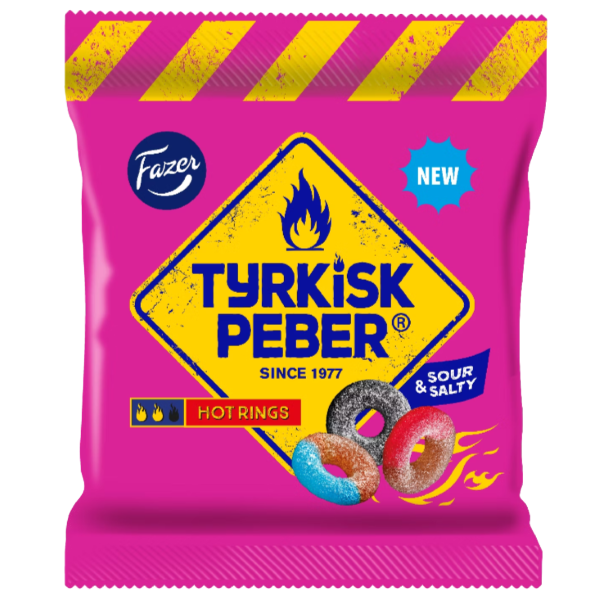 Tyrkisk Peber Radioactive Hot Rings Sour & Salty - FINLAND (7 COUNT)