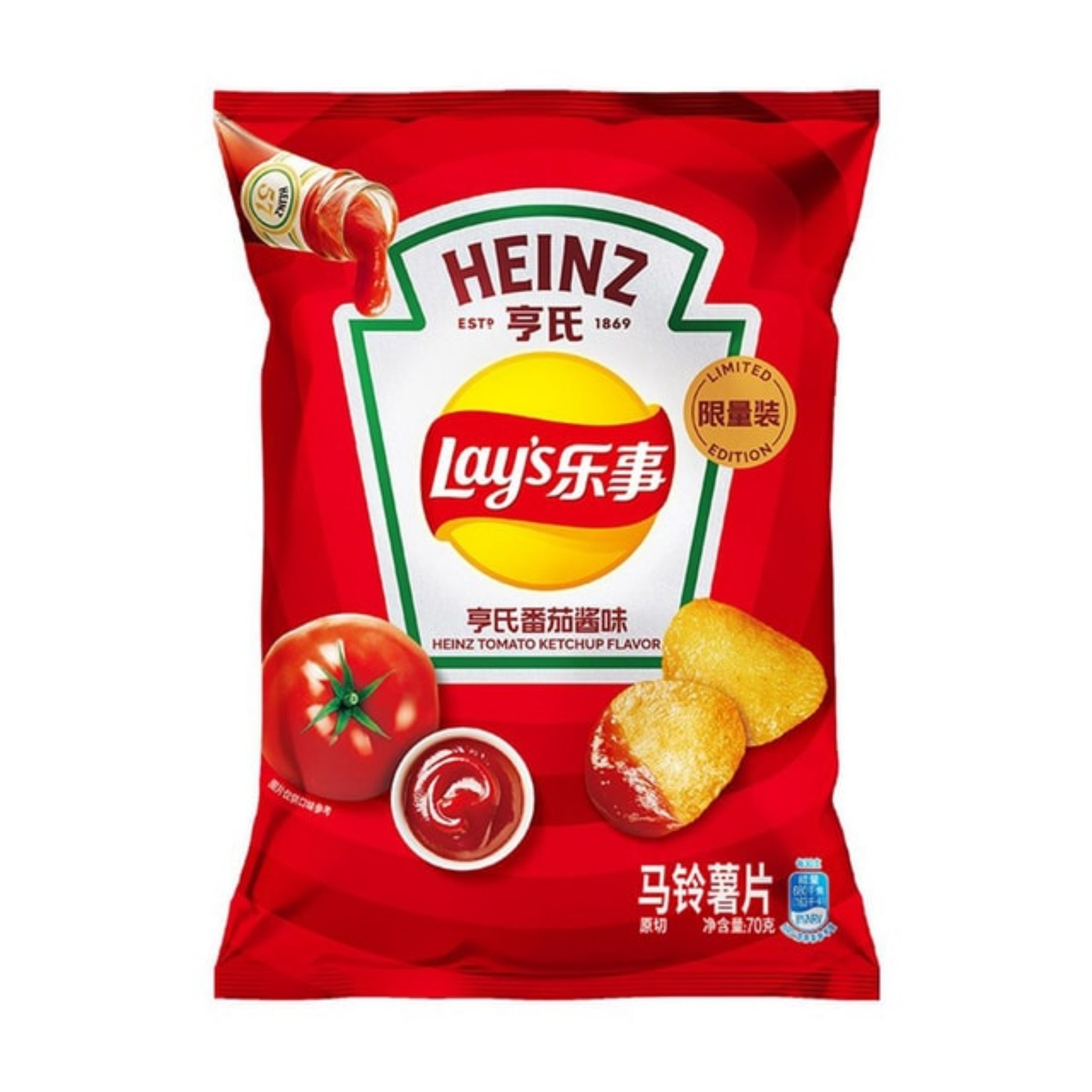 Lays Heinz Ketchup - TAIWAN (22 COUNT)