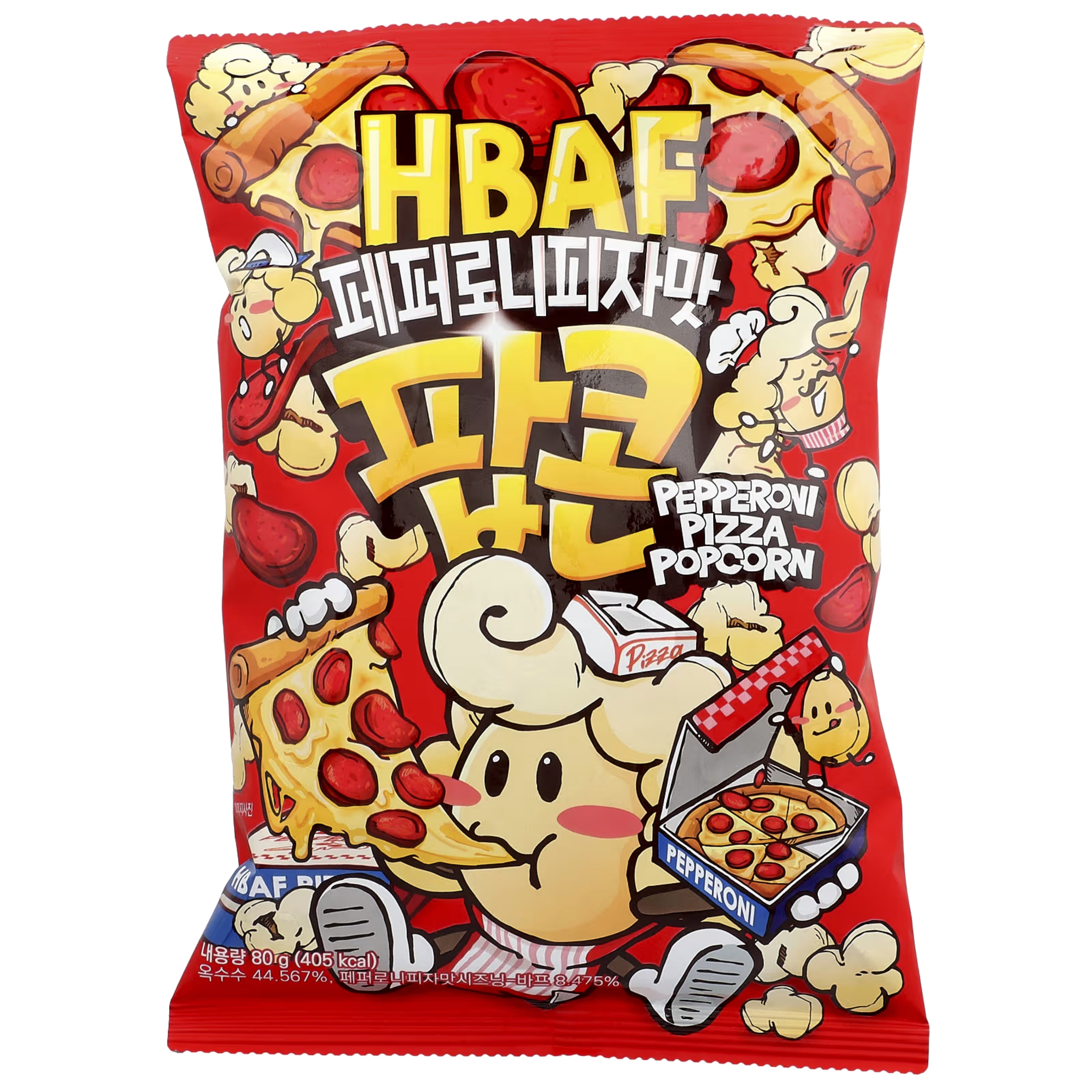 HBAF Peperoni Pizza Popcorn - KOREA (12 COUNT)