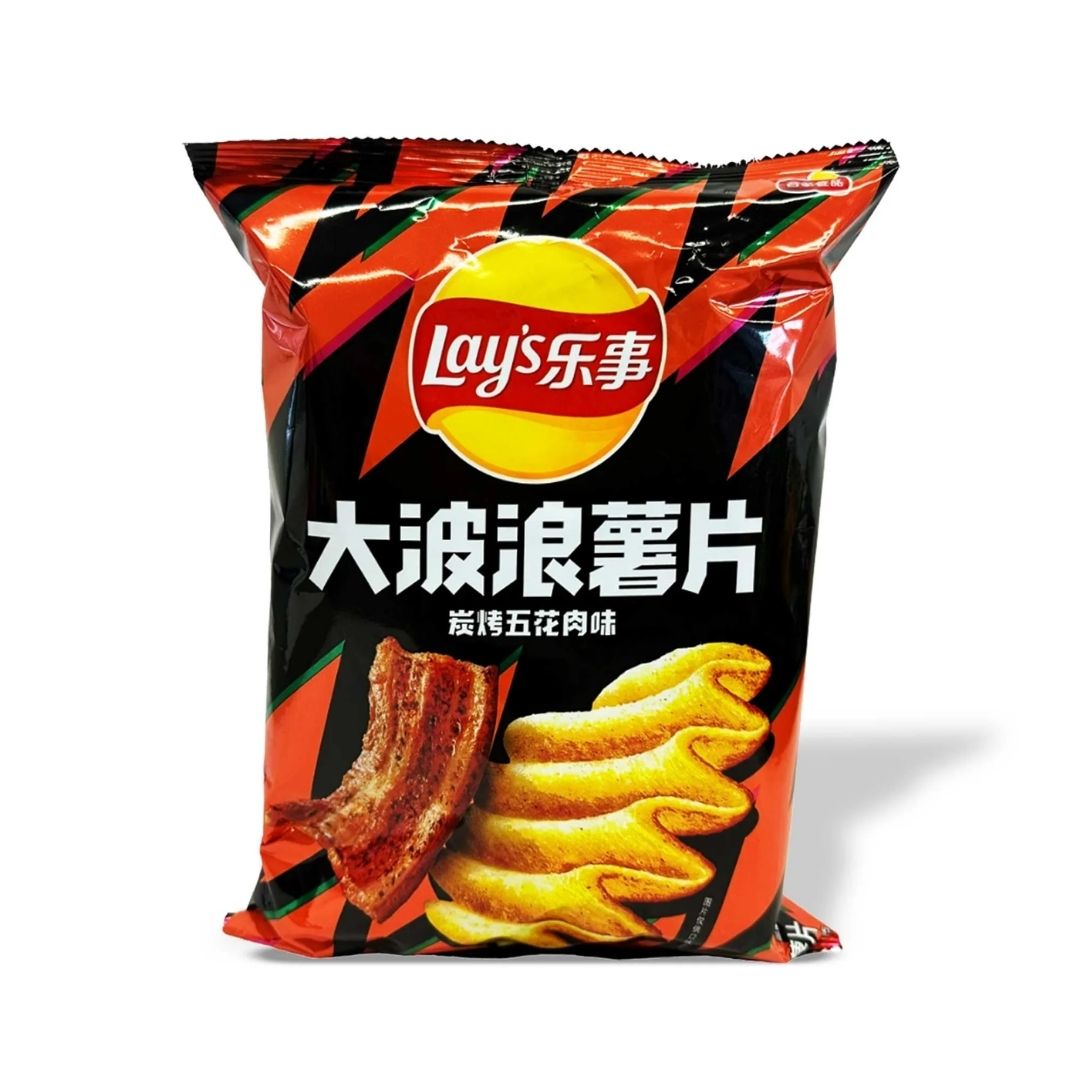 Lays Big Wave Bacon - TAIWAN (14 COUNT) BIG BAG