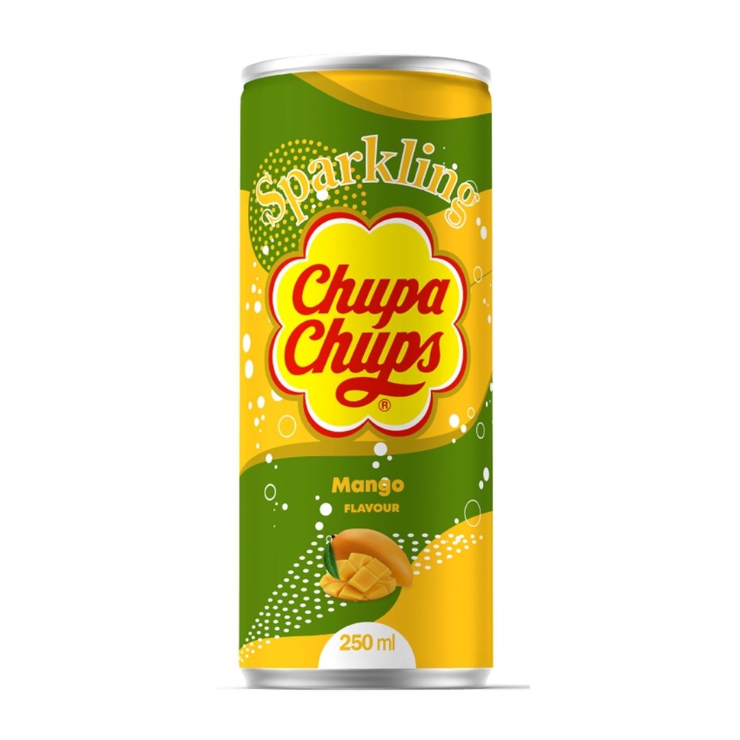 Chupa Chups Mango & Cream Can - KOREA (24 COUNT)