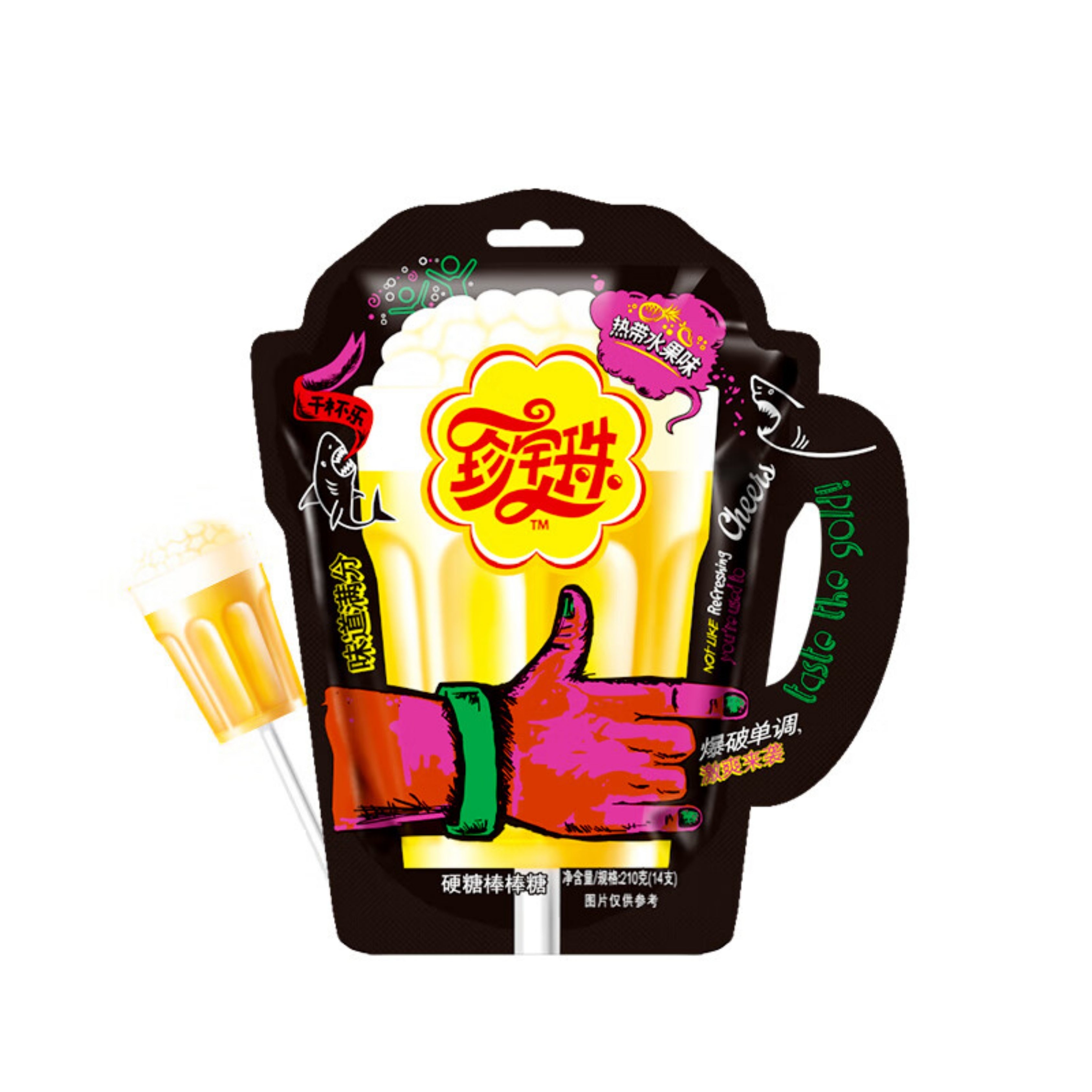 Chupa Chups Beer Lollipop - KOREA (6 COUNT)