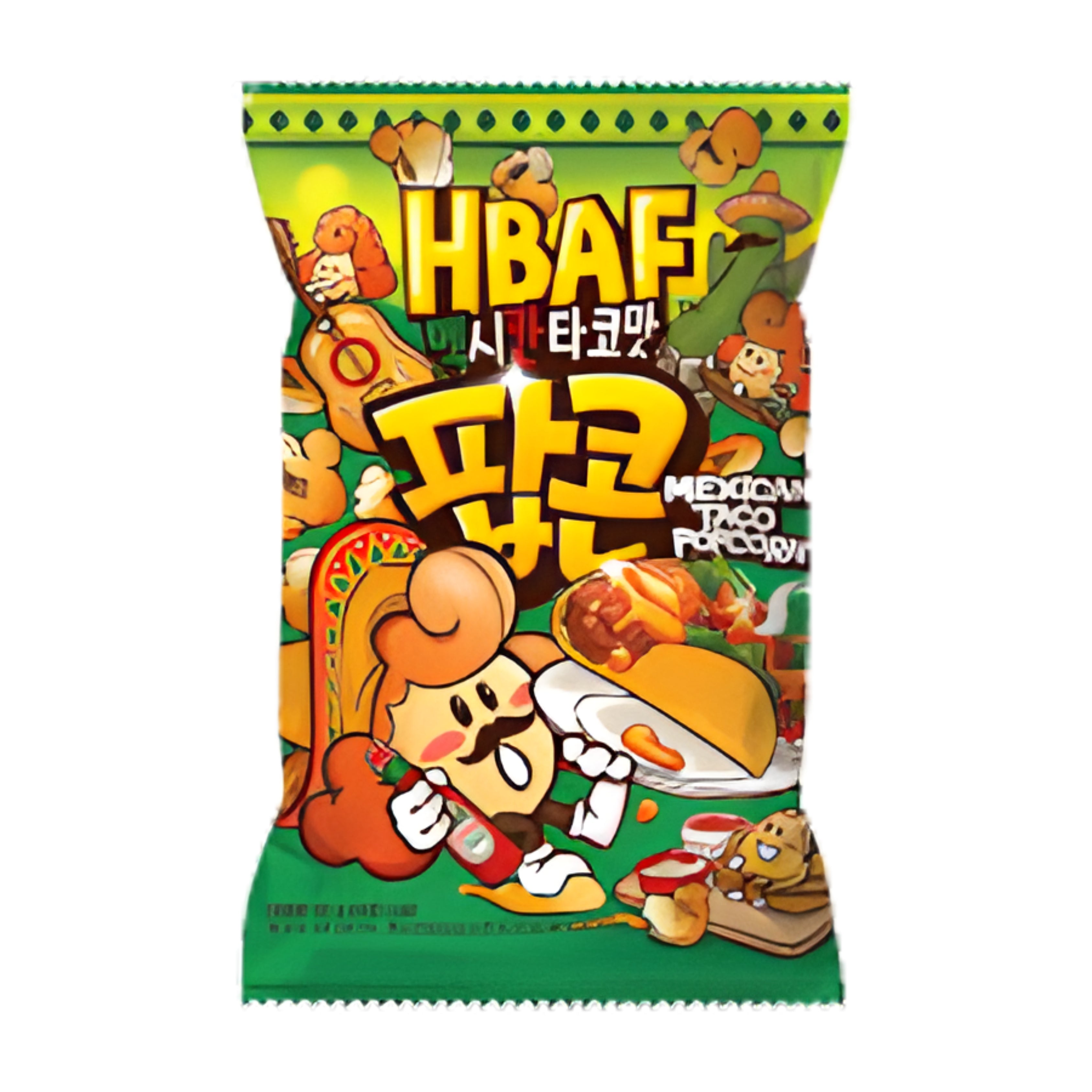HBAF Mexican Taco Popcorn - KOREA (12 COUNT)
