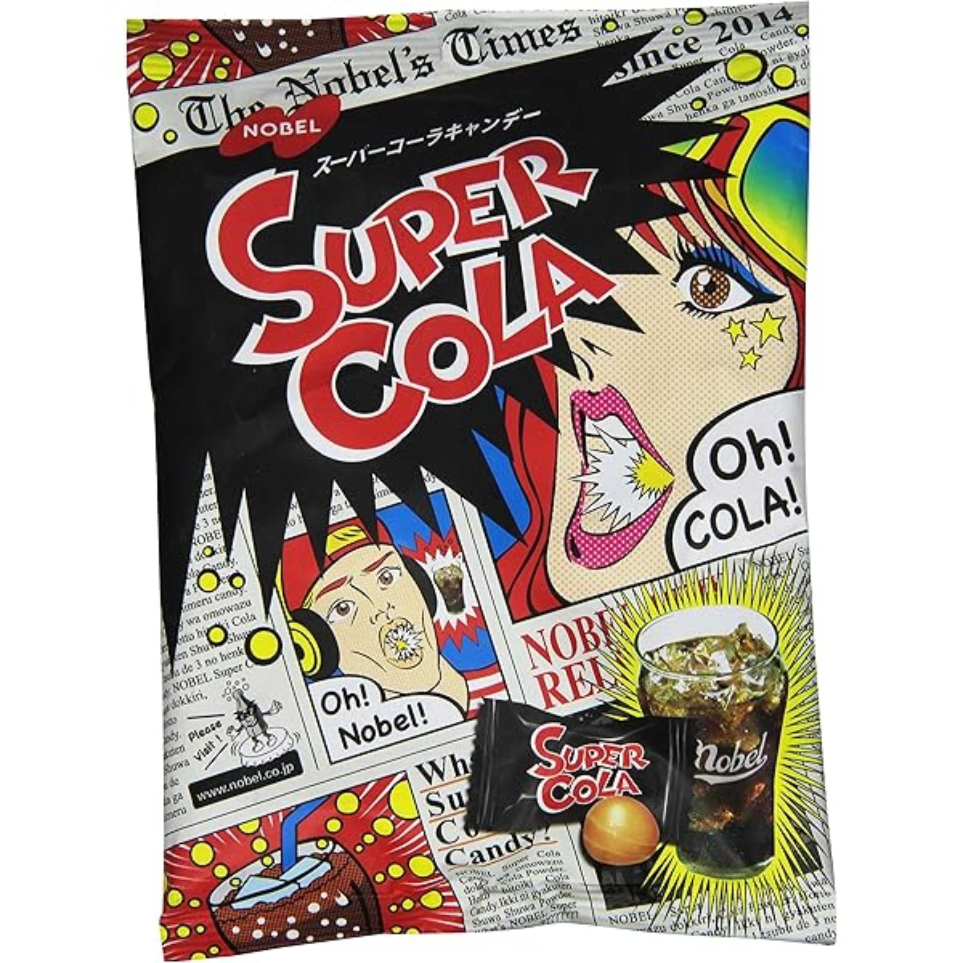 Nobel Super Cola Candy - JAPAN (6 COUNT)
