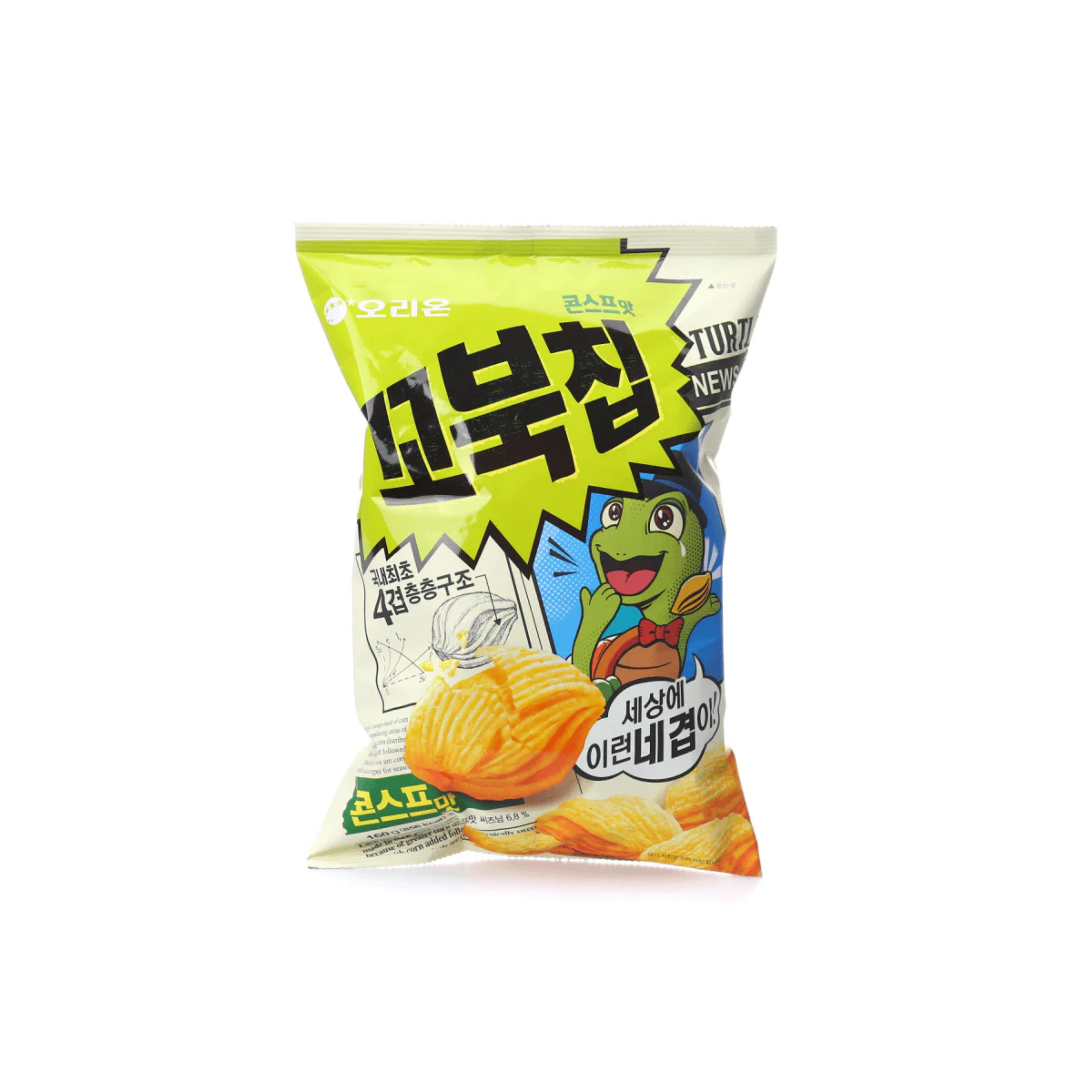Turtle Chips Sweet Corn - TAIWAN (7 COUNT)
