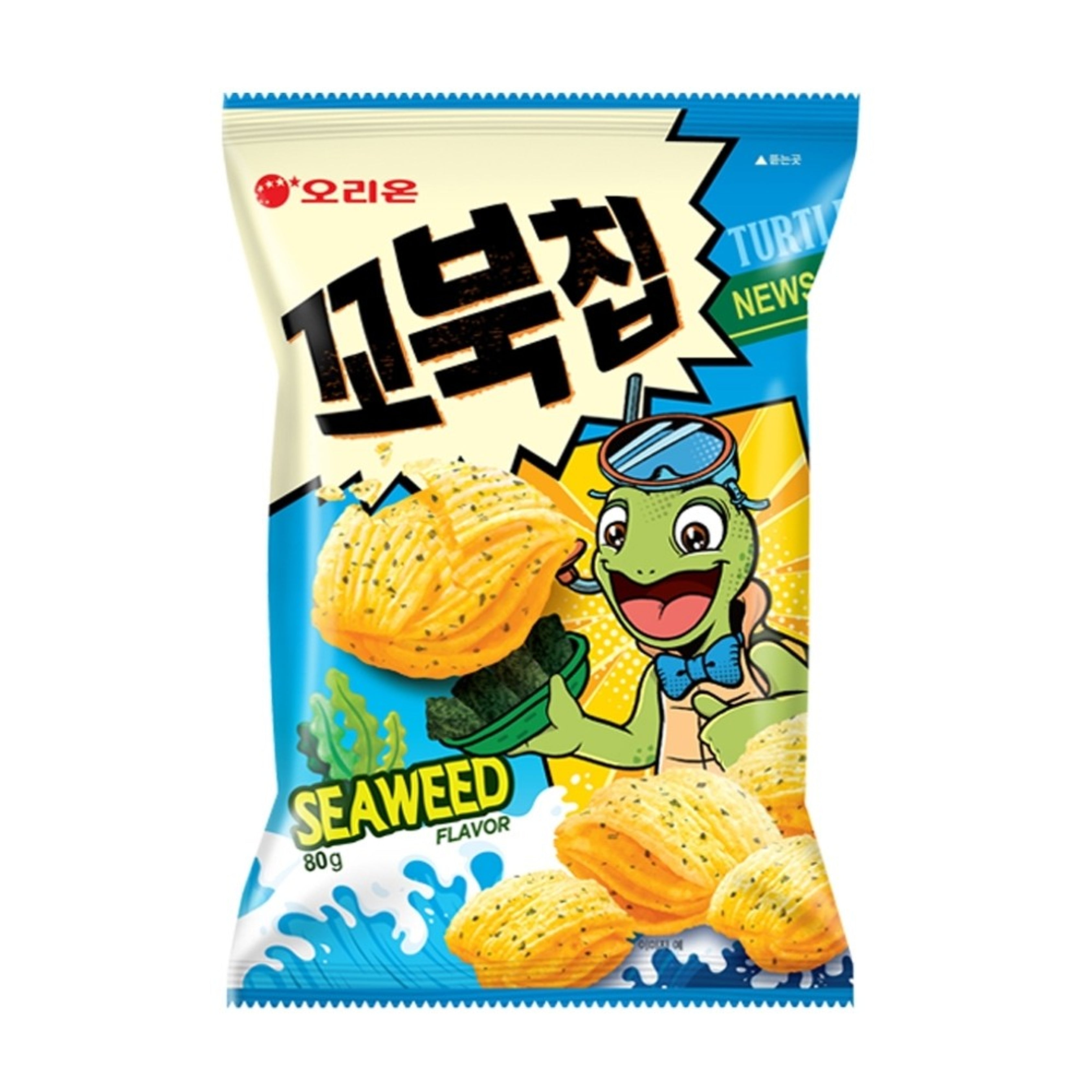 Turtle Chips Seaweed - TAIWAN (12 COUNT)