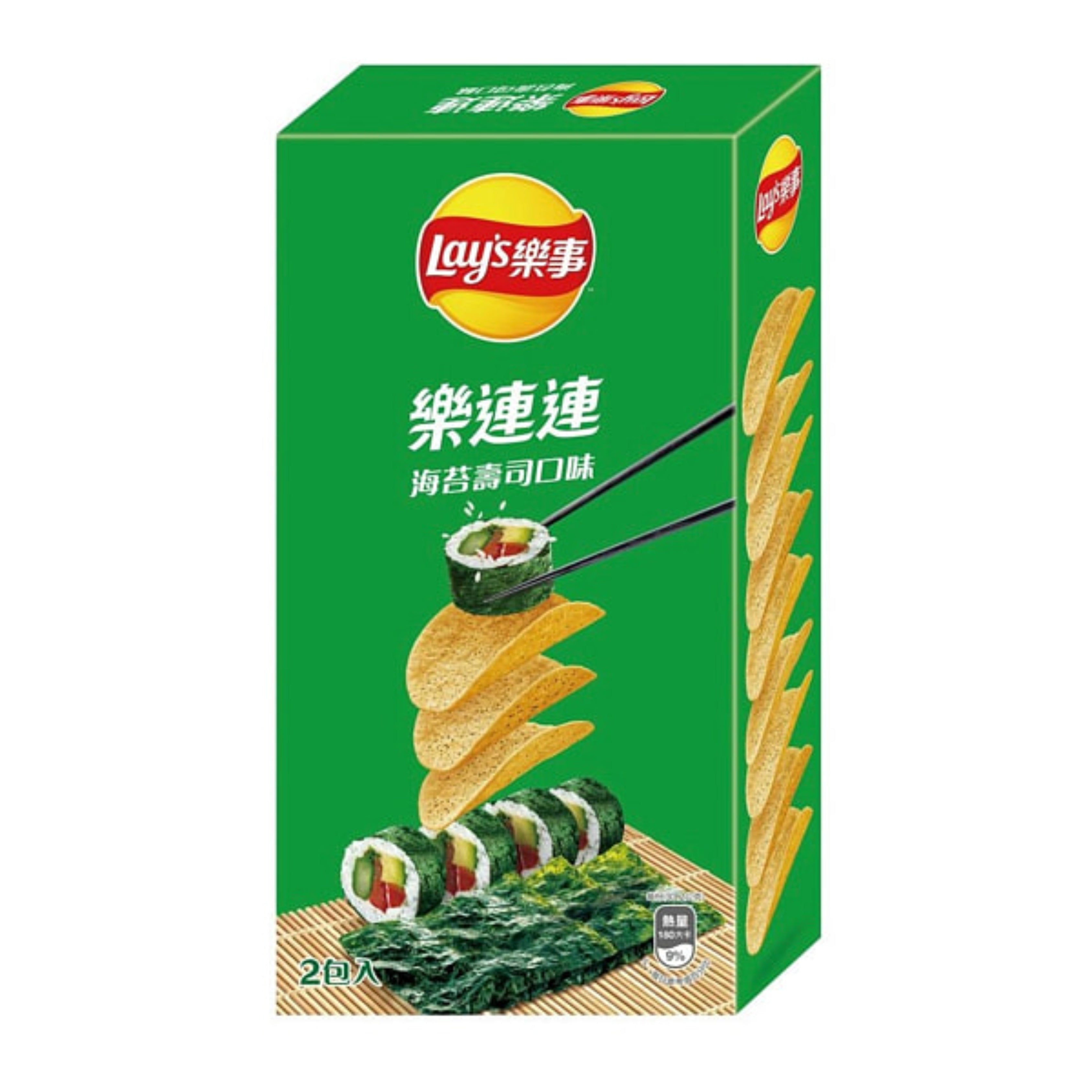 Lay's Sushi Roll Box - TAIWAN (15 COUNT)