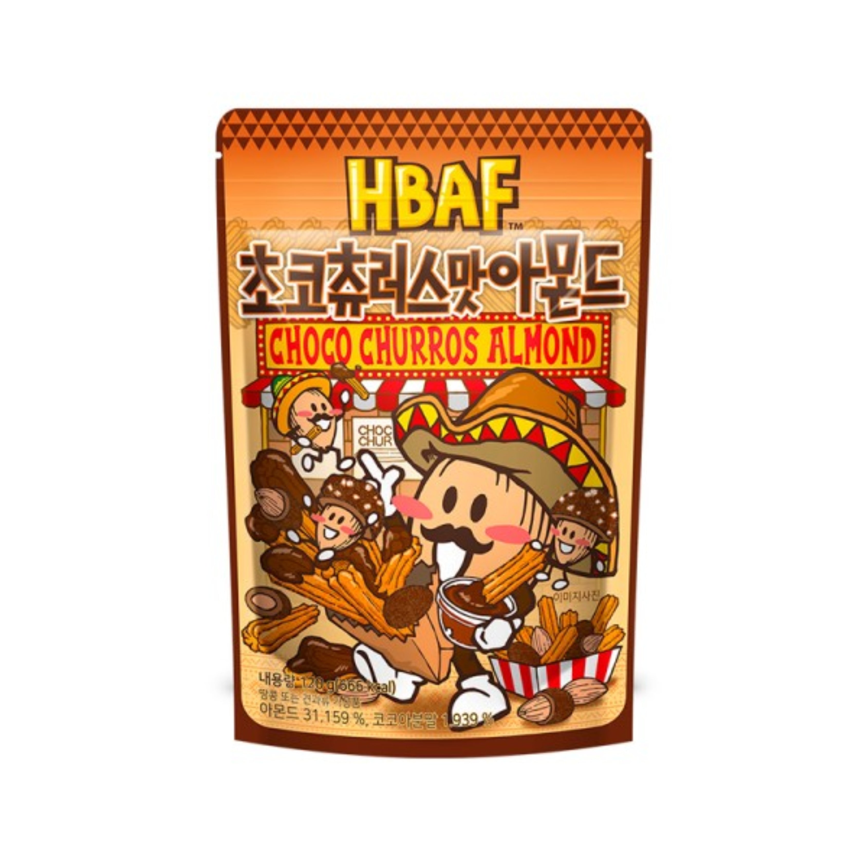 HBAF Almond Choco Churros - KOREA ( 10 COUNT)