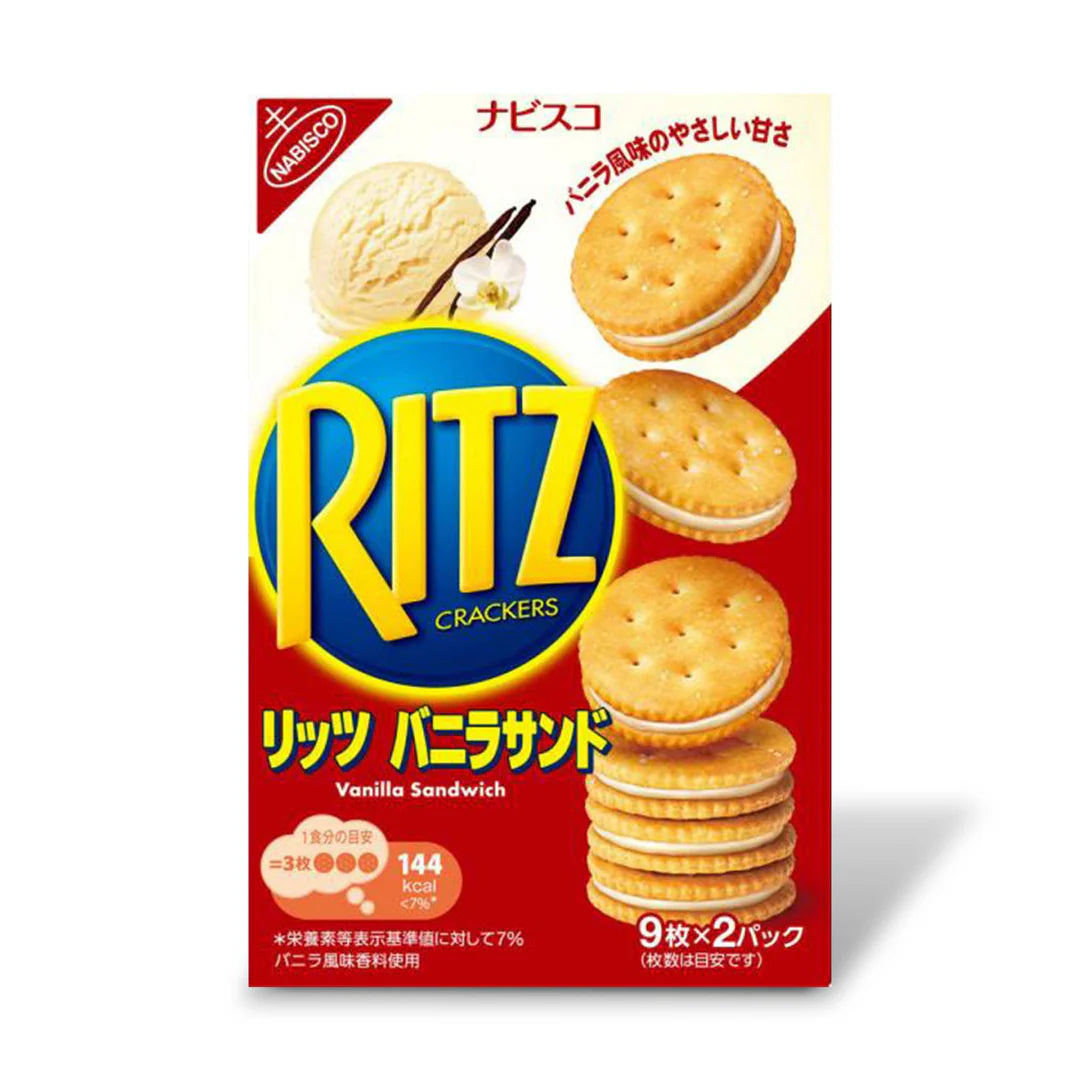 Ritz Vanilla Ice Cream Sandwich - JAPAN (15 Count)