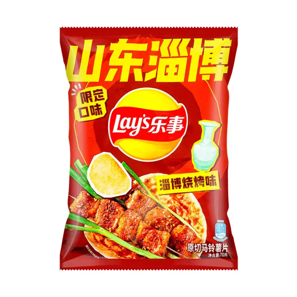Lays Skewer Zibo BBQ - TAIWAN (22 COUNT)