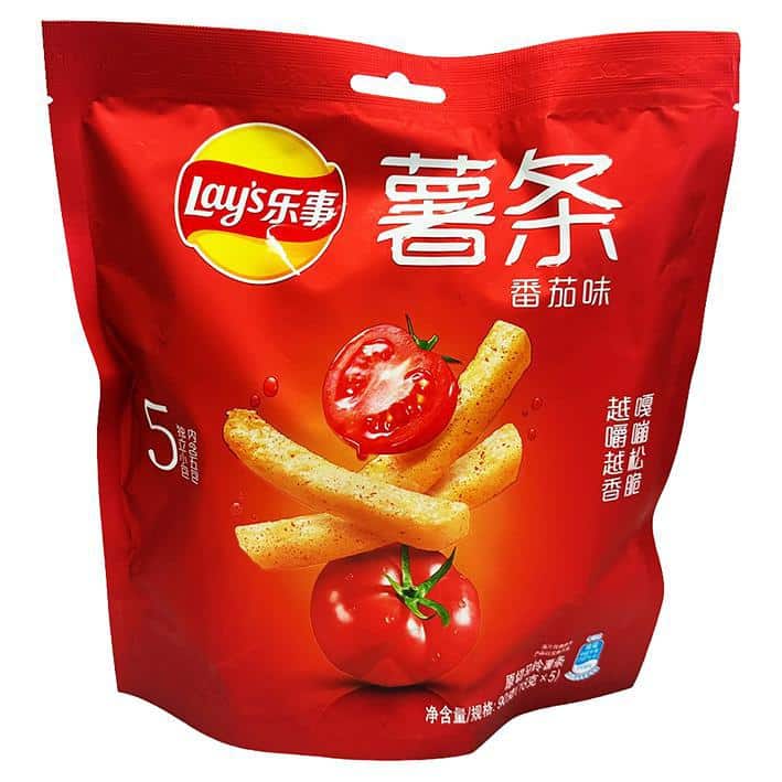 Lays Tomato French Fries - TAIWAN (10 Count)