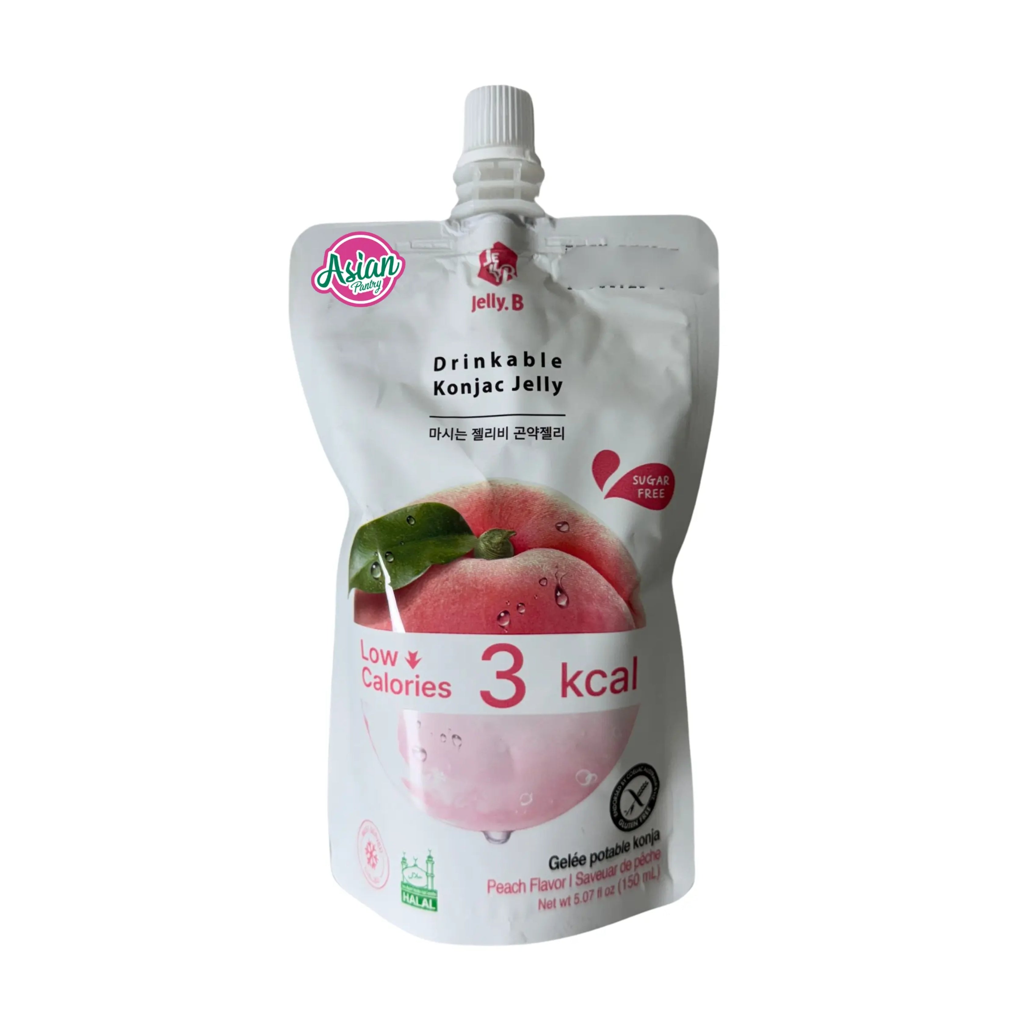 Konjac Jelly Peach - KOREA ( 10 COUNT)