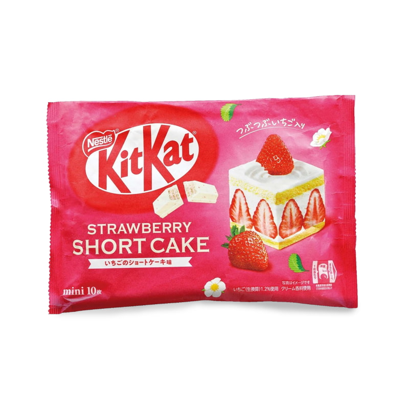 KitKat Strawberry ShortCake JAPAN LIMITED
