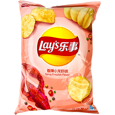 Lays Louisiana Spicy Crawfish - TAIWAN (22 Count)