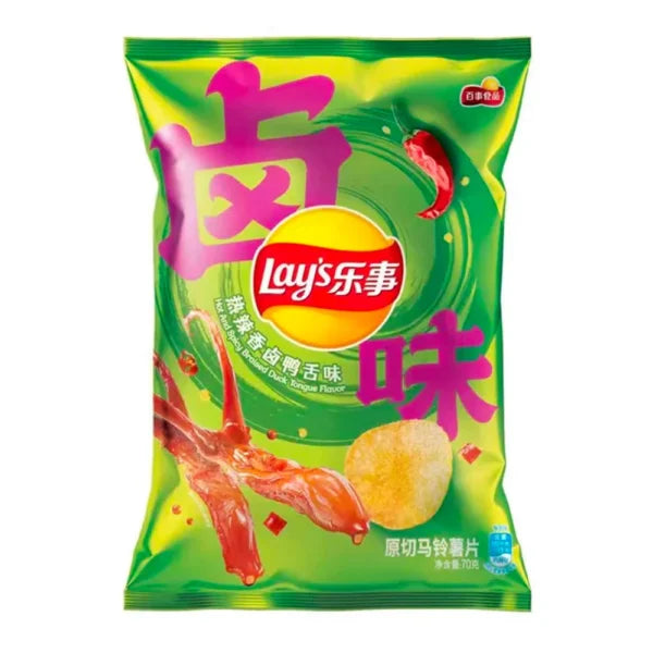 Lays Braised Duck Tongue THAILAND (22 COUNT)