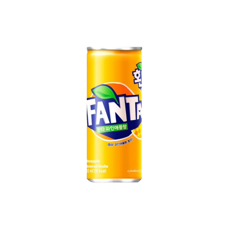 Fanta Pineapple Cans - South Korea