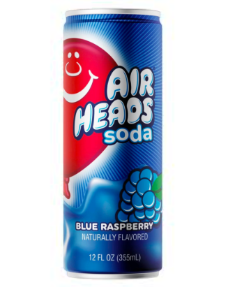 Airhead Soda Blue Raspberry  - AMERICA (12 COUNT)