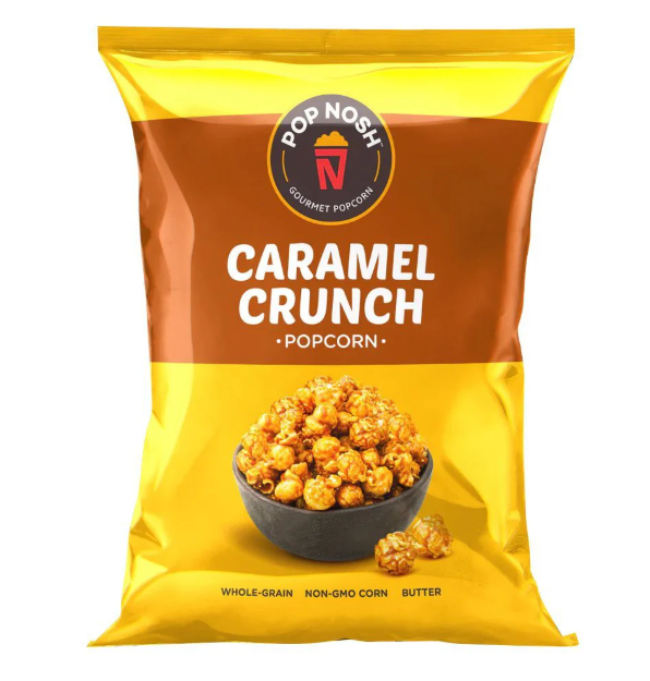 PopNosh Caramel Crunch Drizzled Popcorn - BHUTAN (16 COUNT)