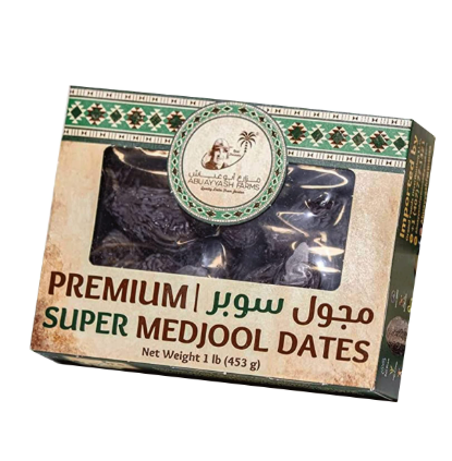 Medjool Dates Premium Prime Green - JORDAN  (8 COUNT)