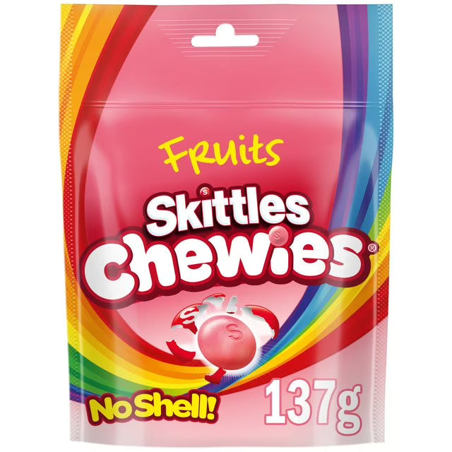 NEW Skittles Big Fruit Chewies- UK (15 COUNT)