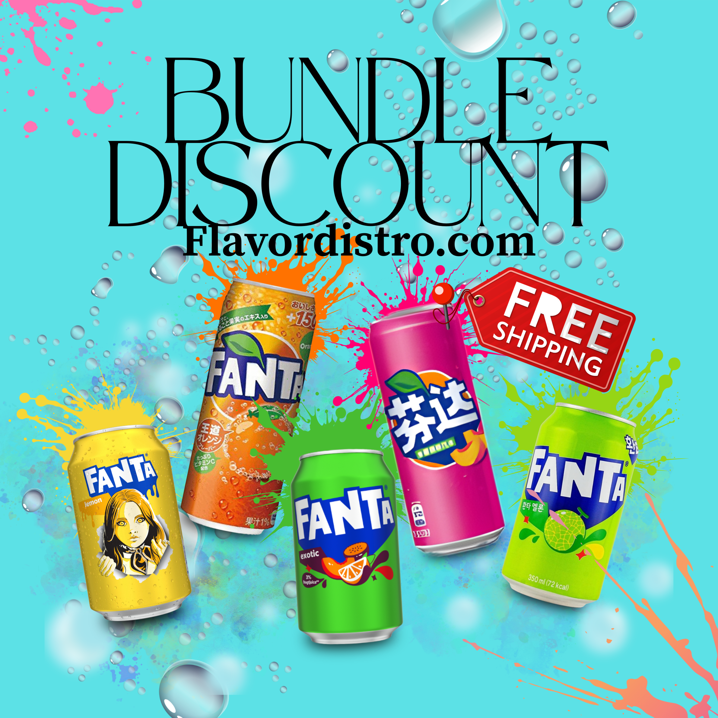 Fanta Exotic Can Bundle - (108 COUNT)