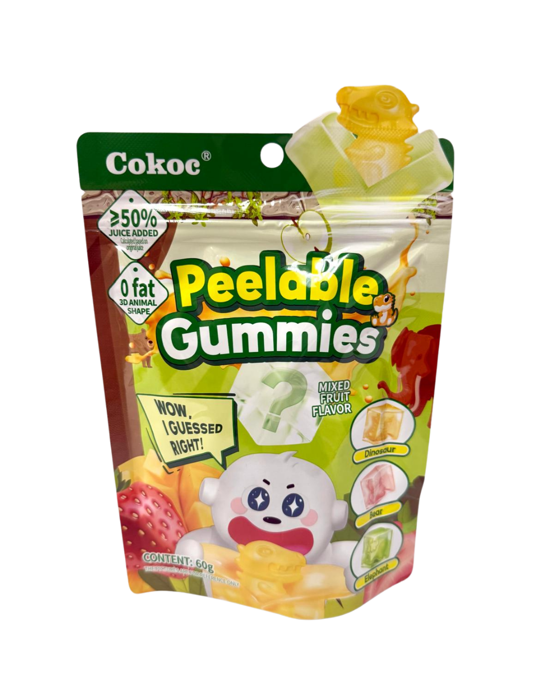 Peelerz Mixed Fruit Gummies - TAIWAN (10 COUNT)