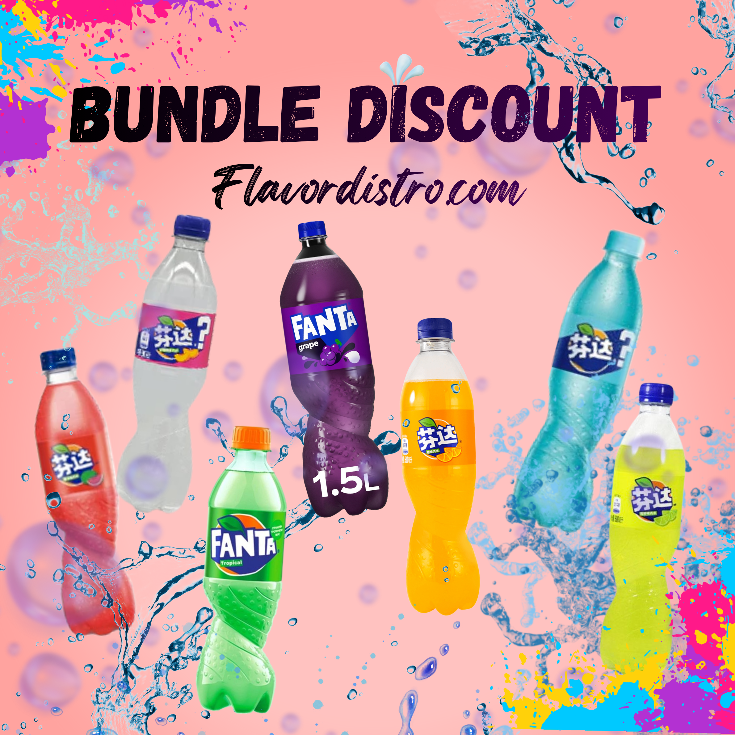 Fanta Utopia BULK DEAL - TAIWAN/EUROPE/BULGARIA (69 COUNT)