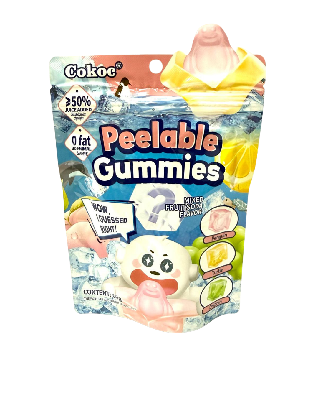 Peelerz Gummies Bulk Deal - TAIWAN (60 COUNT)