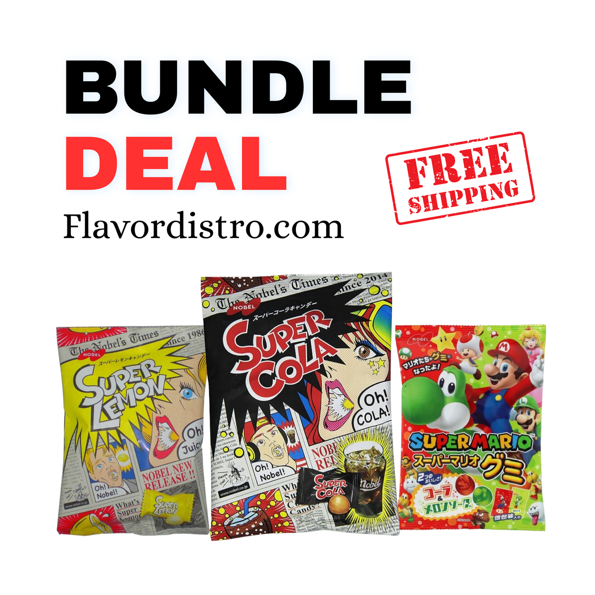 Nobel Candy Bulk Deal - JAPAN (12 COUNT)