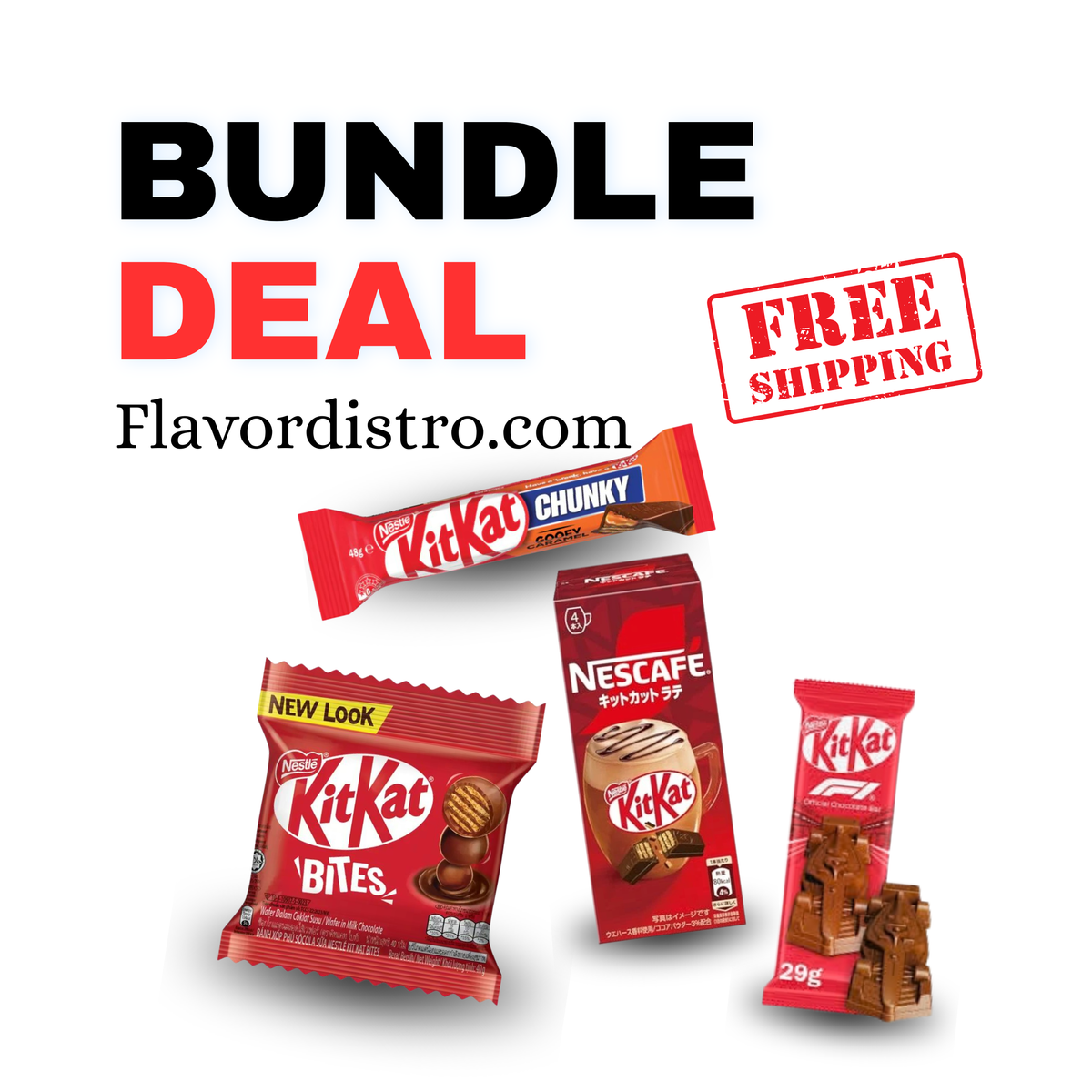 KitKat Bulk Deal -  AUSTRALIA/JAPAN/UK (95 COUNT)