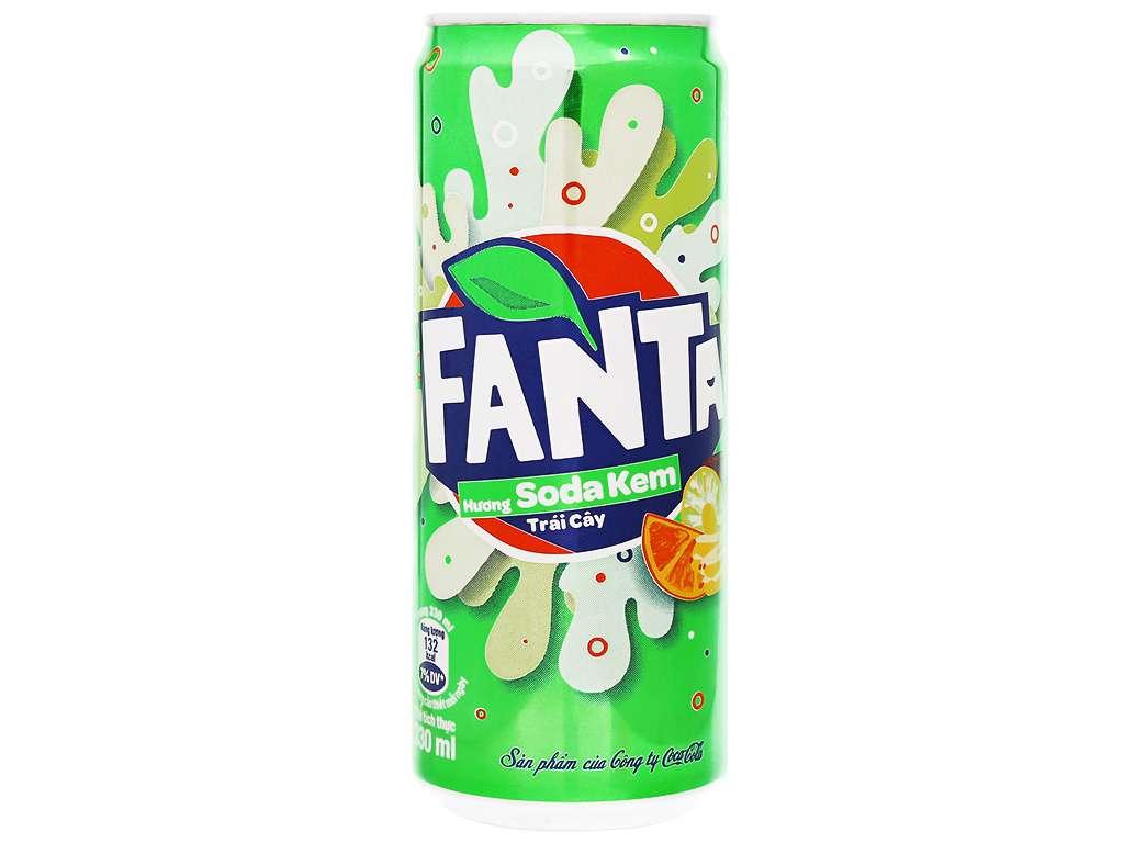 Fanta Cream Soda - VIETNAM (24 COUNT)