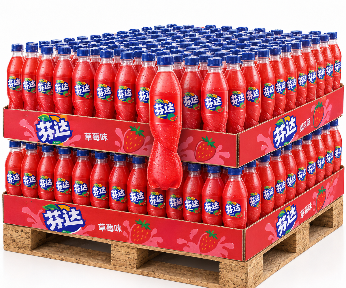 PALLET ROW - Fanta Watermelon - TAIWAN (10 CASES)