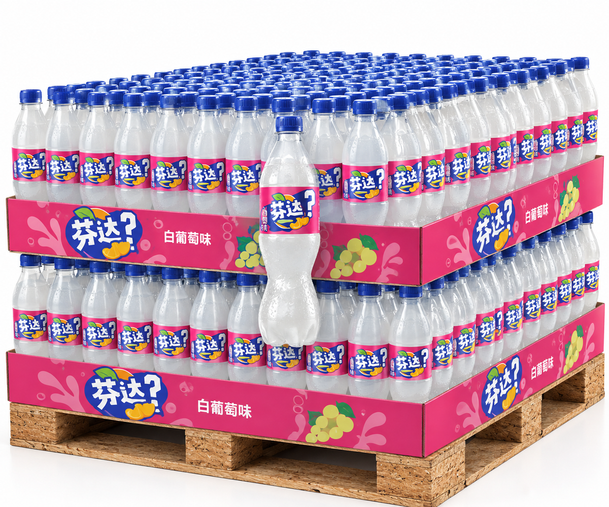 PALLET ROW - Fanta White Peach- TAIWAN (10 CASES)