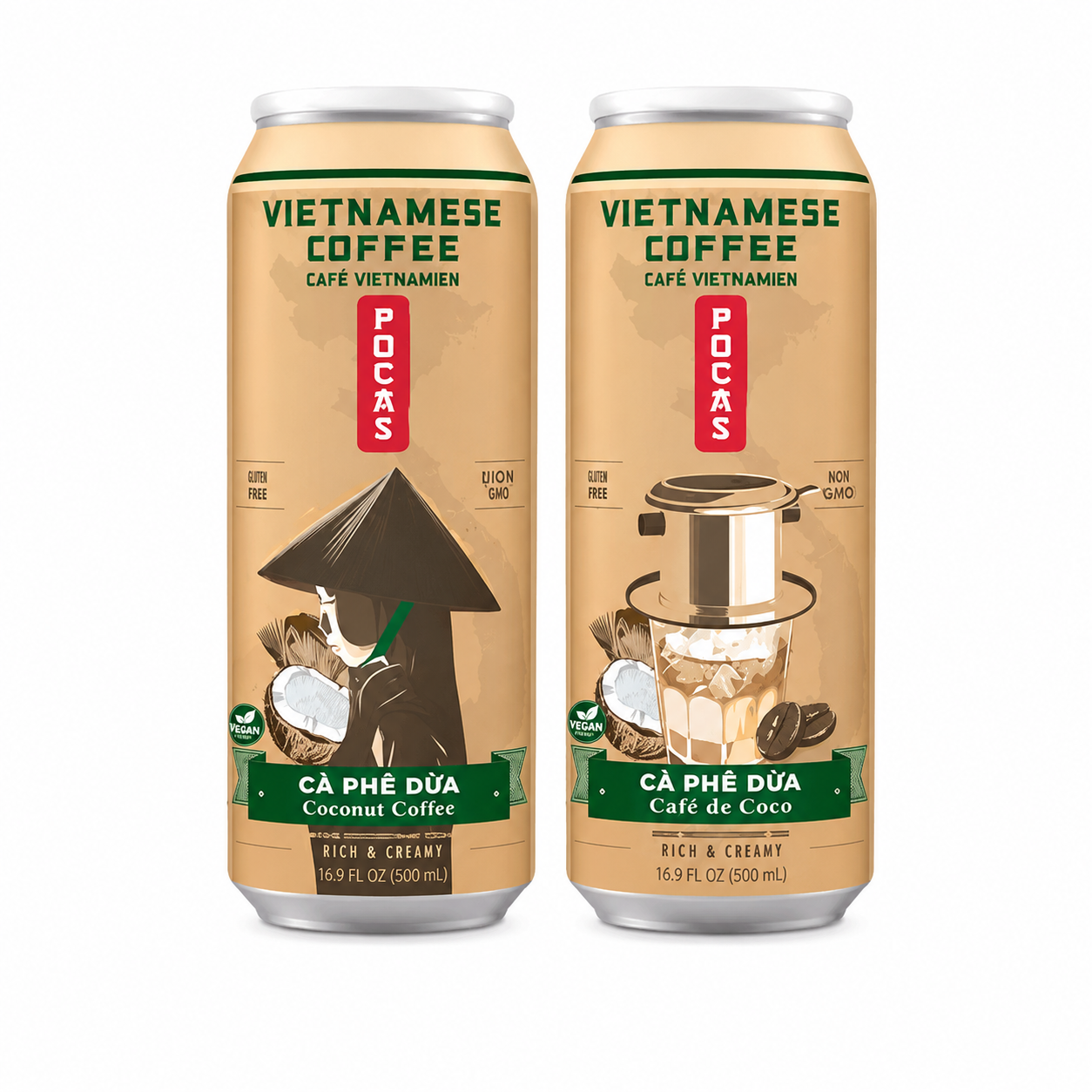 Pocas Vietnamese Coconut Coffee - VIETNAM (12 COUNT)