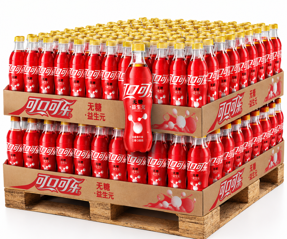 PALLET ROW - Coca Cola Red Energy Limited - TAIWAN (10 CASES)