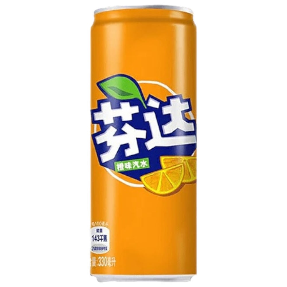 Fanta Orange Squeeze - TAIWAN (24 COUNT)