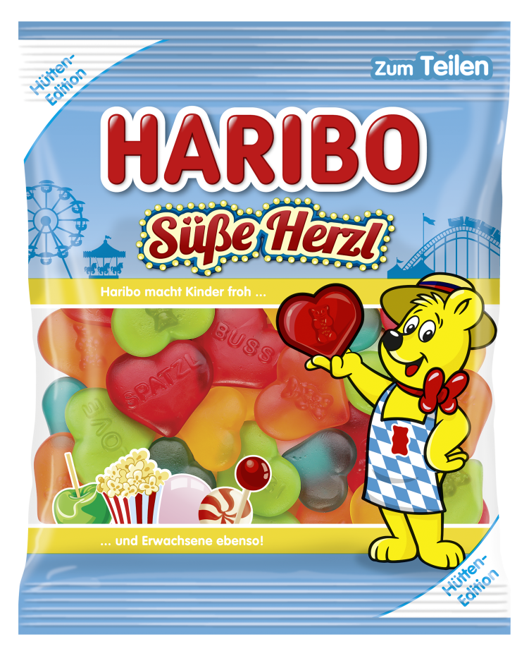 Haribo Sweet Berry Hearts - GERMANY (18 COUNT)