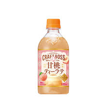 SUNTORY BOSS Sweet  Peach Latte - JAPAN (24 COUNT)