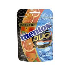 Mentos DUO Blood Orange & Soda Pop - JAPAN (12 COUNT)
