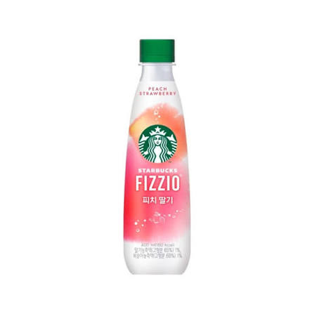 Starbucks Fizzio Peach Strawberry - KOREA (24 COUNT)