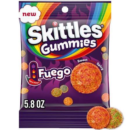 Skittles Fuego Gummies - USA (12 COUNT)