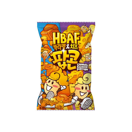 HBAF Caramel and Cheese Popcorn - KOREA (12 COUNT)