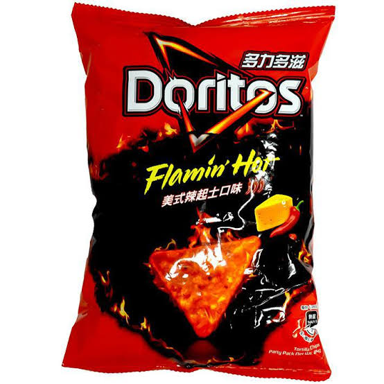 Doritos Flamin Hot Nachos  - TAIWAN (12 COUNT) BIG BAG