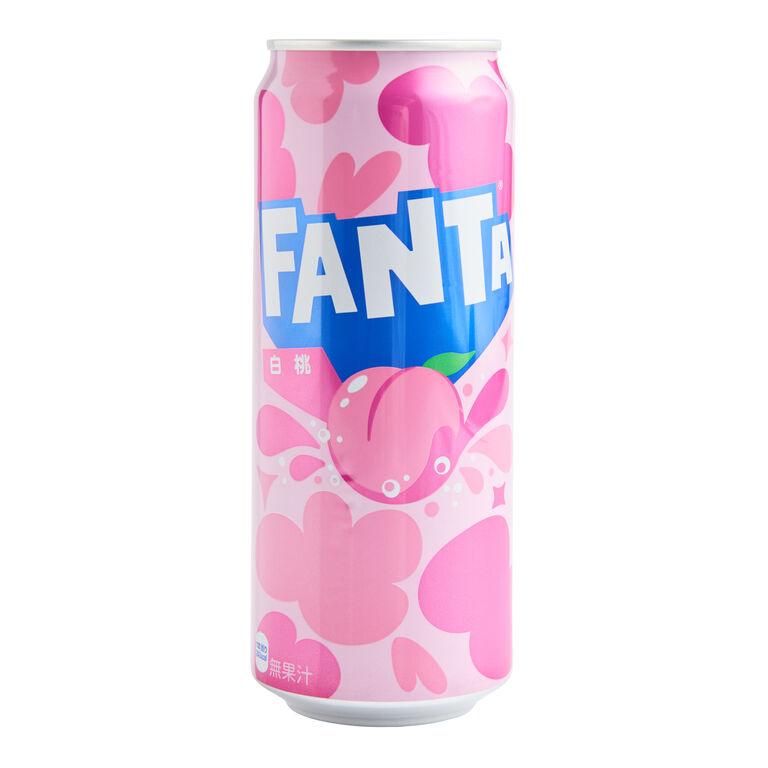 Fanta White Peach FAT Can - JAPAN (24 COUNT)