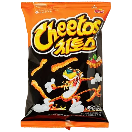 Cheetos Flamin Hot Sweet & Spicy - KOREA (16 Count)