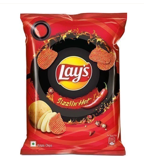 Lays Sizzling Hot - INDIA (20 COUNT)