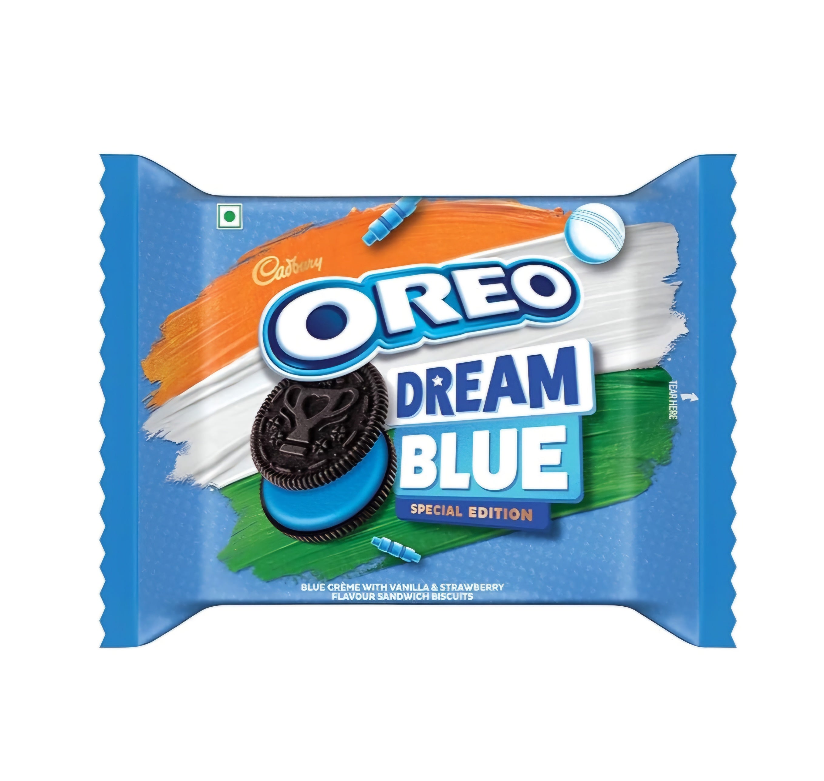 RARE Cadbury Oreos Ganges Blue -  INDIA (10 PACKS)